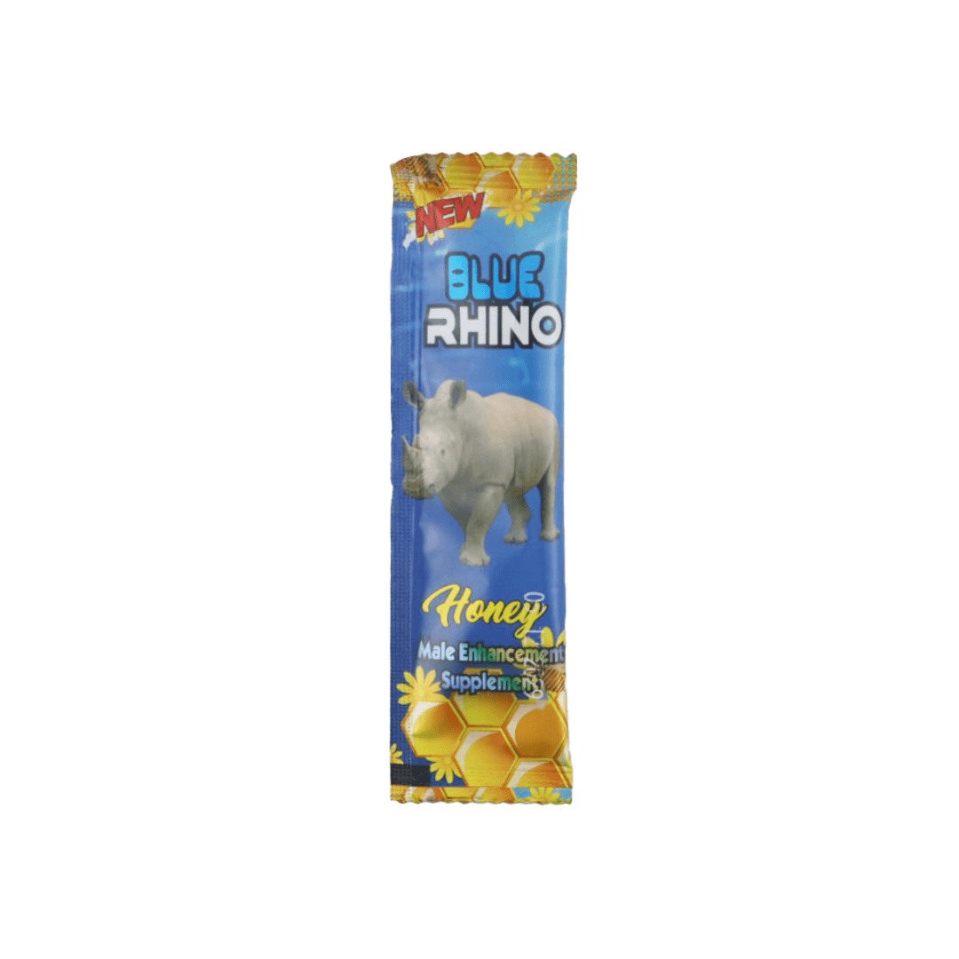 Blue Rhino Honey — Single Sachet — Buy online at GoldenClimax.com