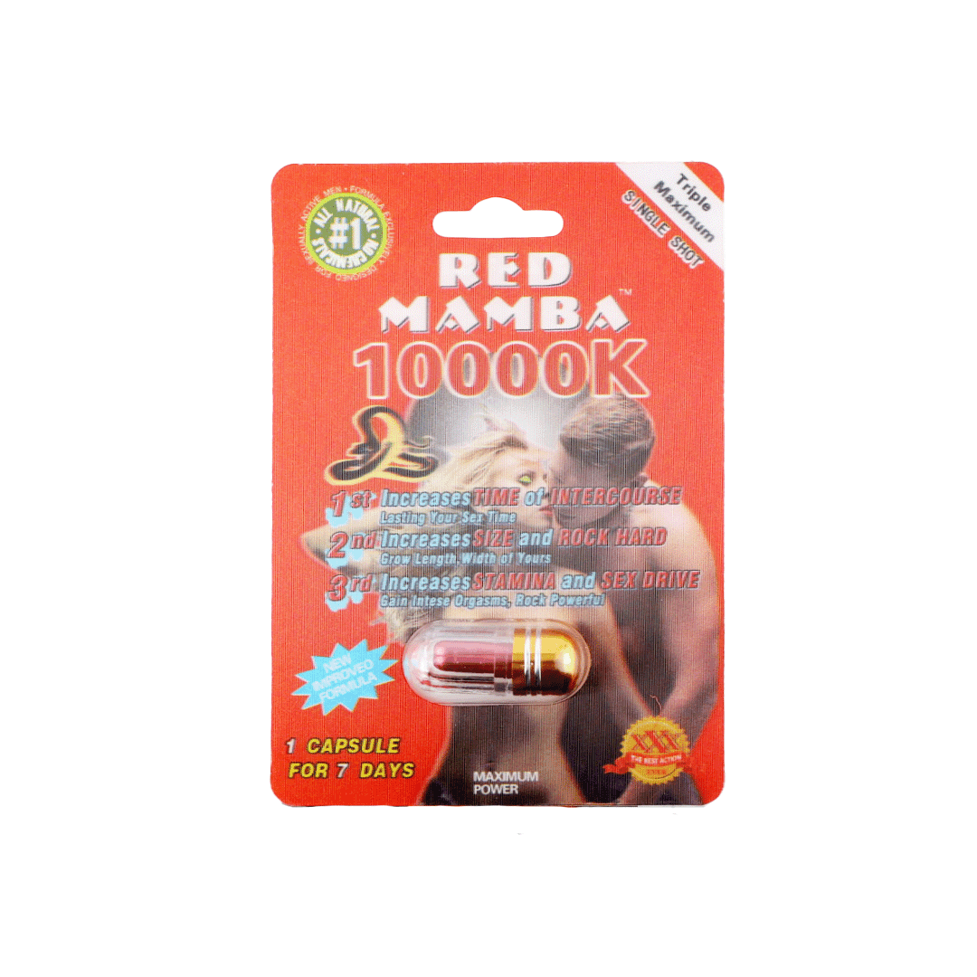 Red Mamba 10000K (1 Capsule)