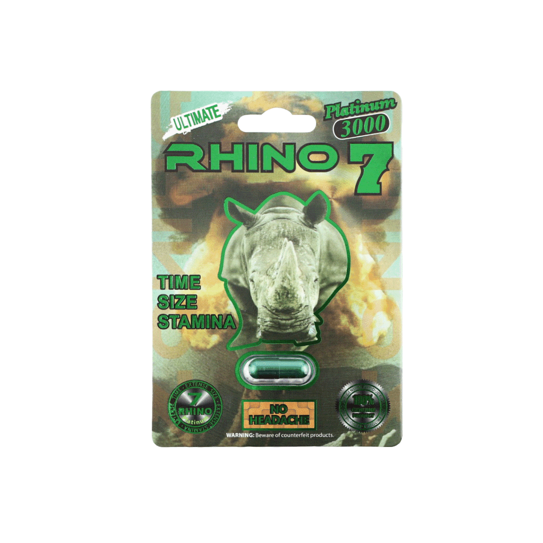 Rhino 7 3000 (1 Capsule)