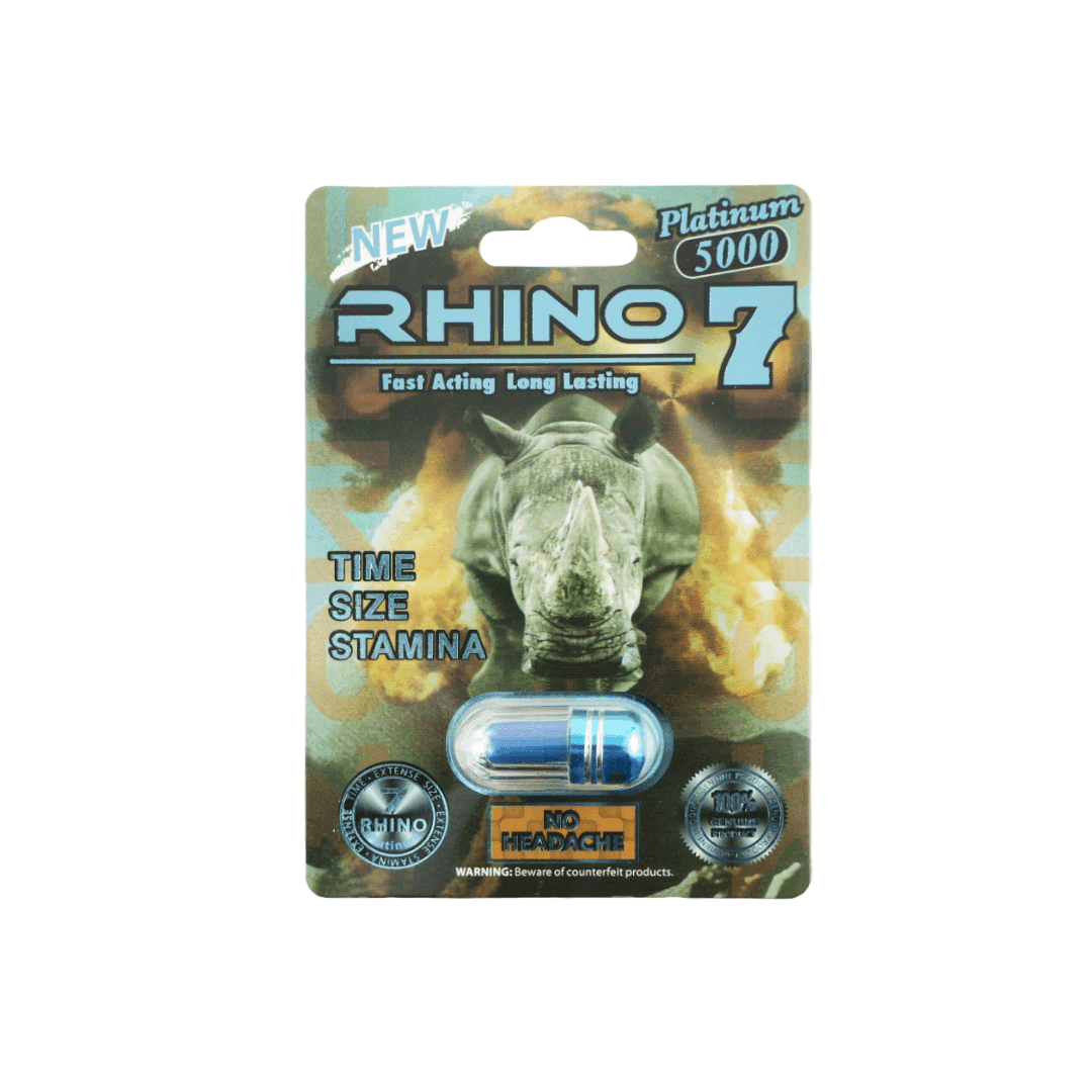 Rhino 7 5000 (1 Capsule)
