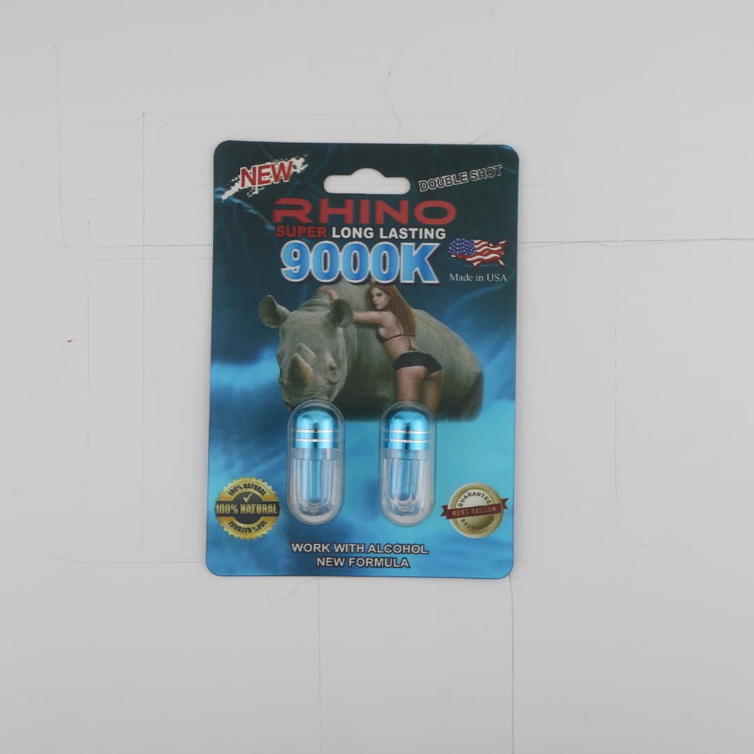 Rhino 9000K Double Shot (2 Capsules)