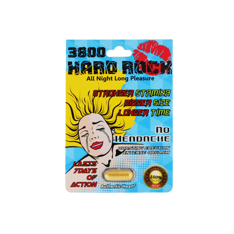 3800 Hard Rock Sexual Enhancement Pill (1 Capsule)