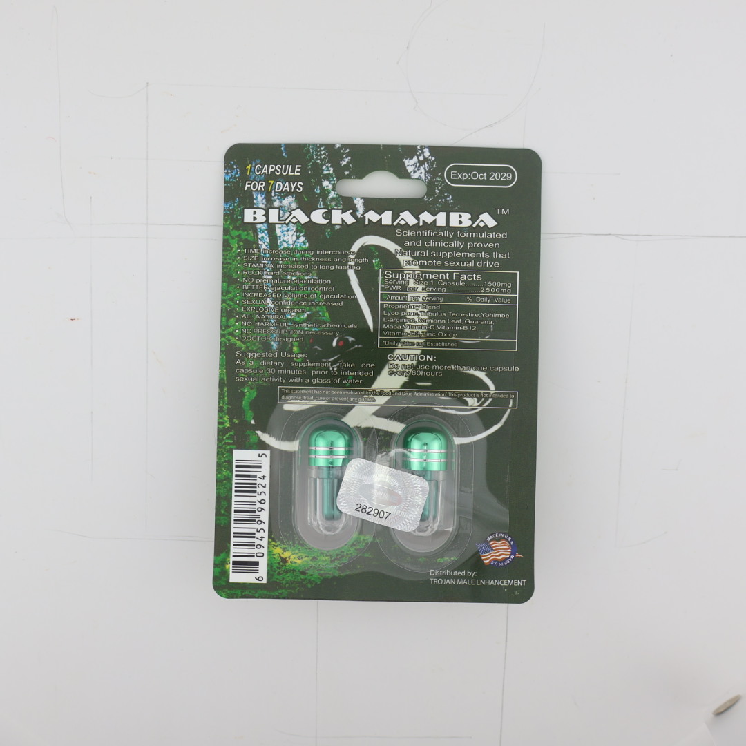 Black Mamba Premium Double Shot (2 Capsules) thumbnail 4