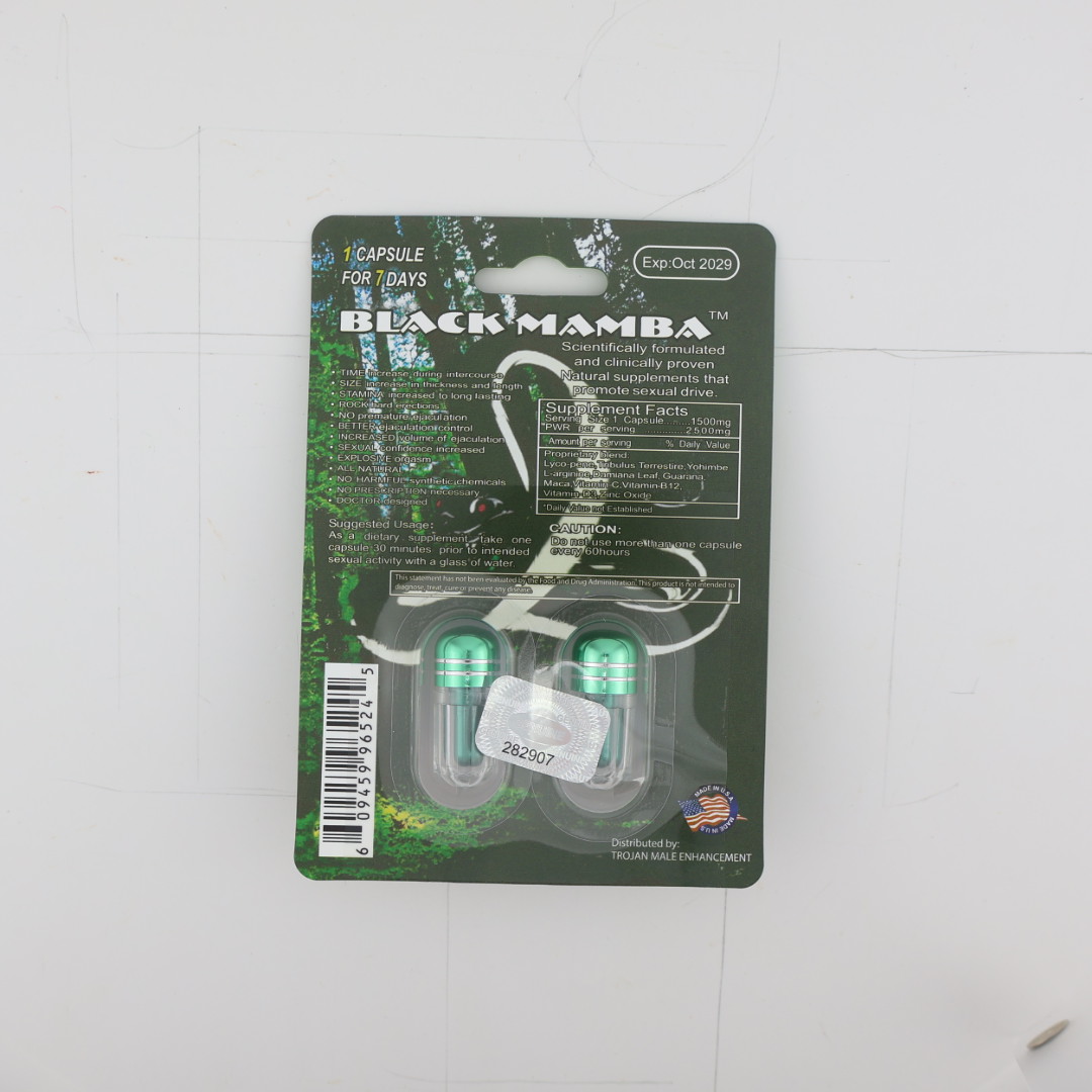 Black Mamba Premium Double Shot (2 Capsules) thumbnail 5