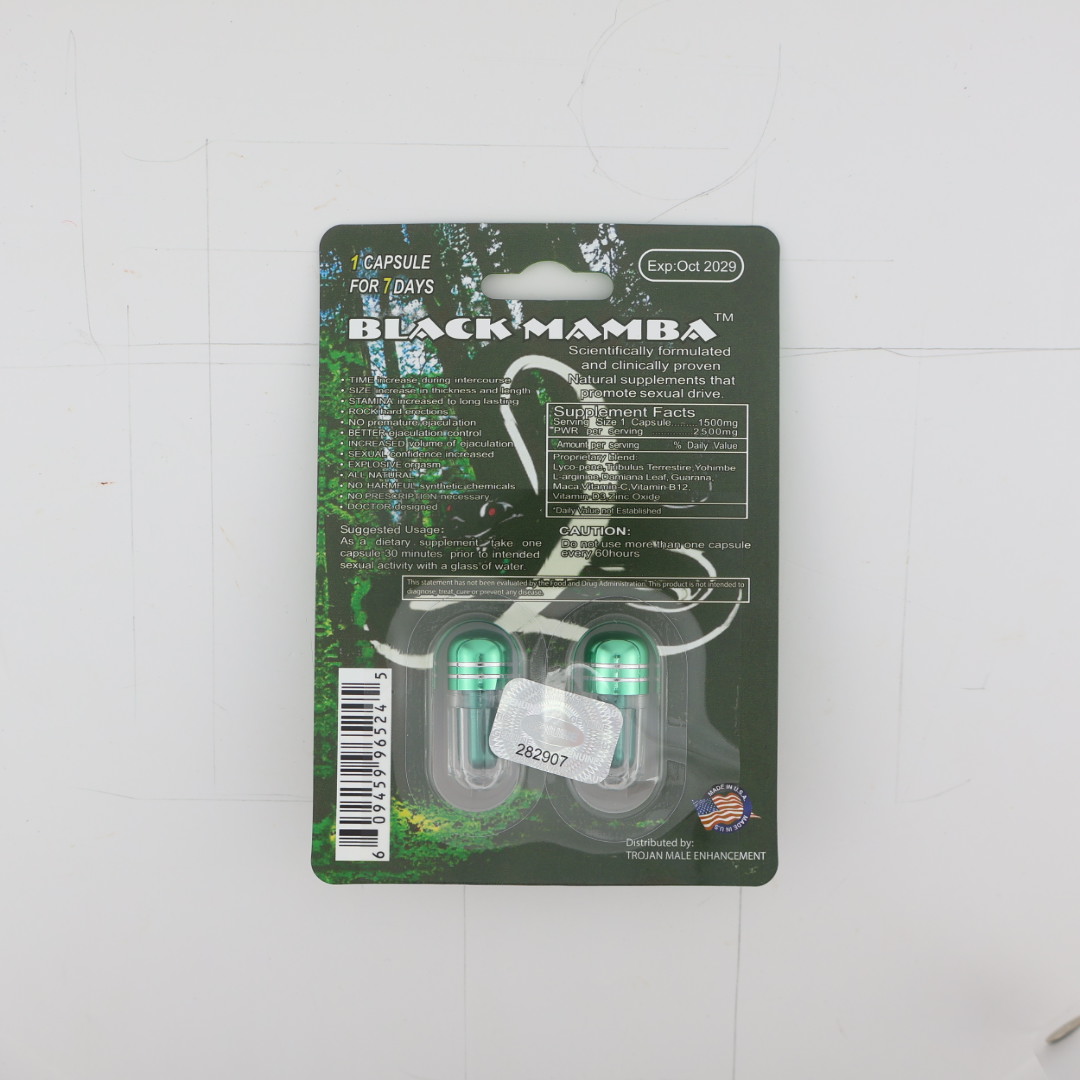 Black Mamba Premium Double Shot (2 Capsules) thumbnail 6