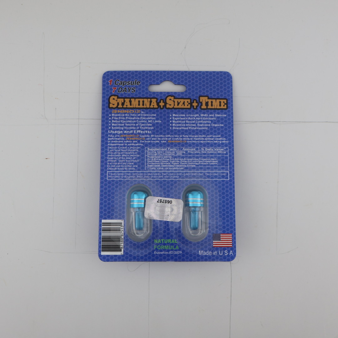 Rhino 12 Double Shot (2 Capsules) thumbnail 2