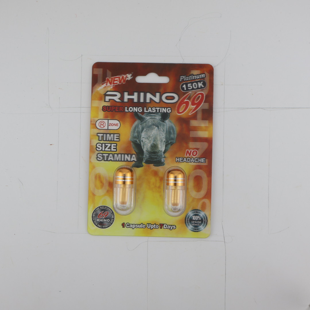 Rhino 69 150K Duo (2 Capsules) — Buy online at GoldenClimax.co