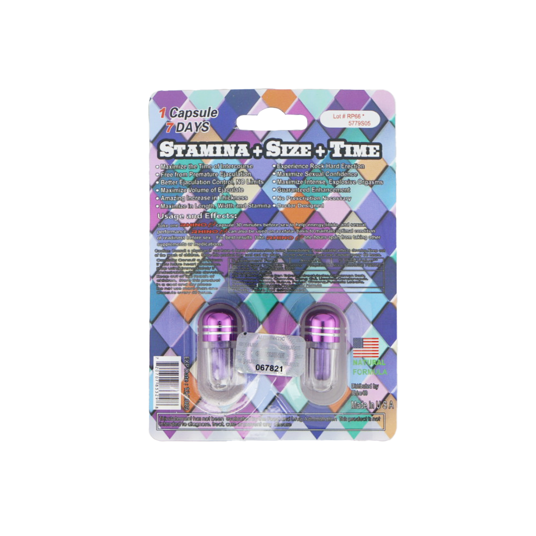 Rhino 69 30K (2 Capsules) — product photo 1 | GoldenClimax.co