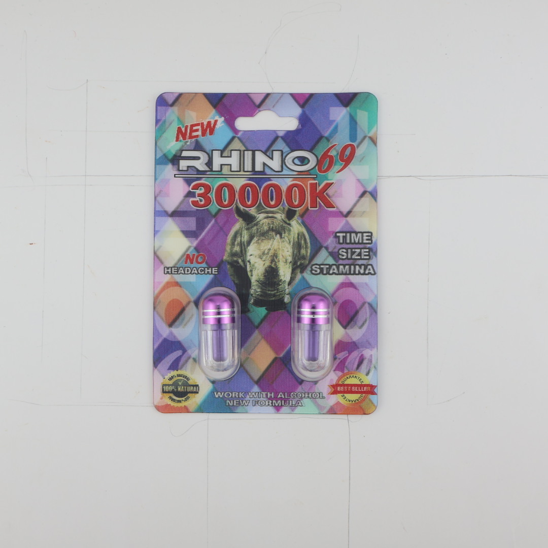Rhino 69 30K / 30000K (2 Capsules) — Buy online at GoldenClimax.co