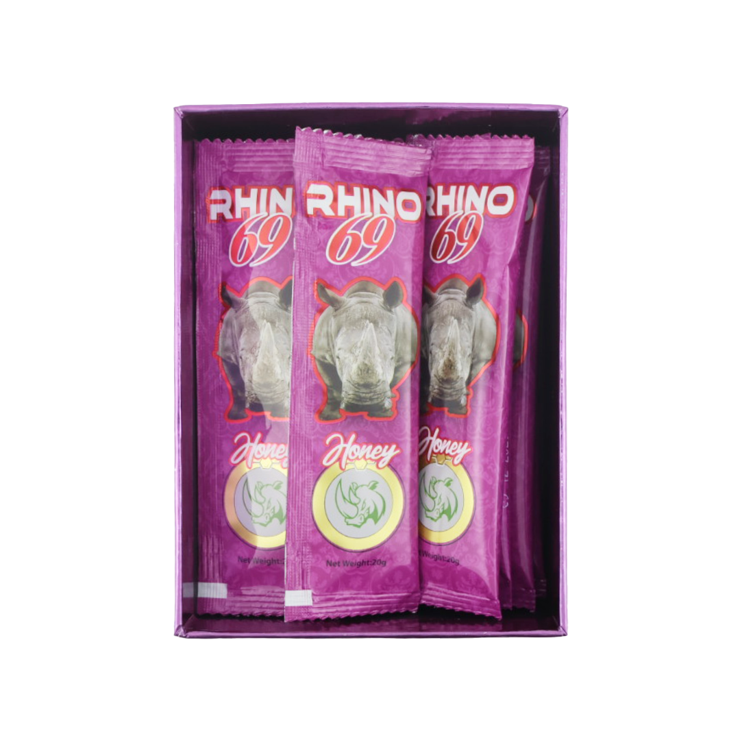 Rhino 69 Super Long Lasting Purple Honey (12 Sachets) thumbnail 4