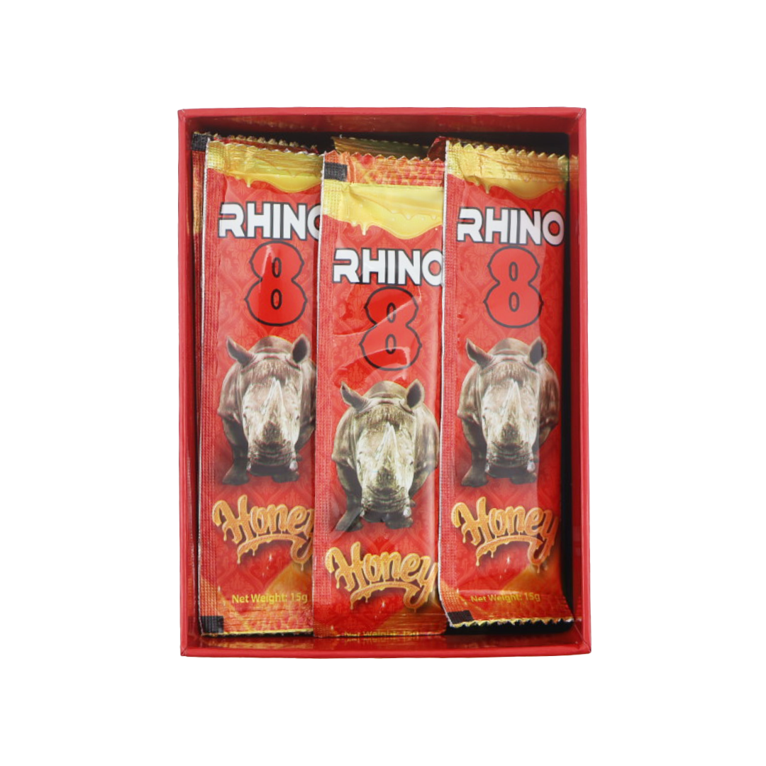 Rhino 8 Enhancement Honey (12 Sachets) thumbnail 2