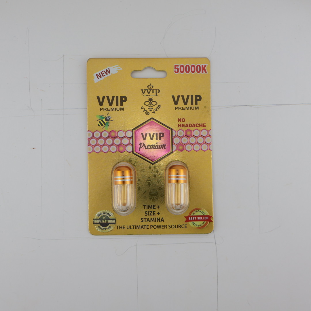 VVIP Premium Sexual Enhancement Pills (2 Capsules) — Buy online at GoldenClimax.co
