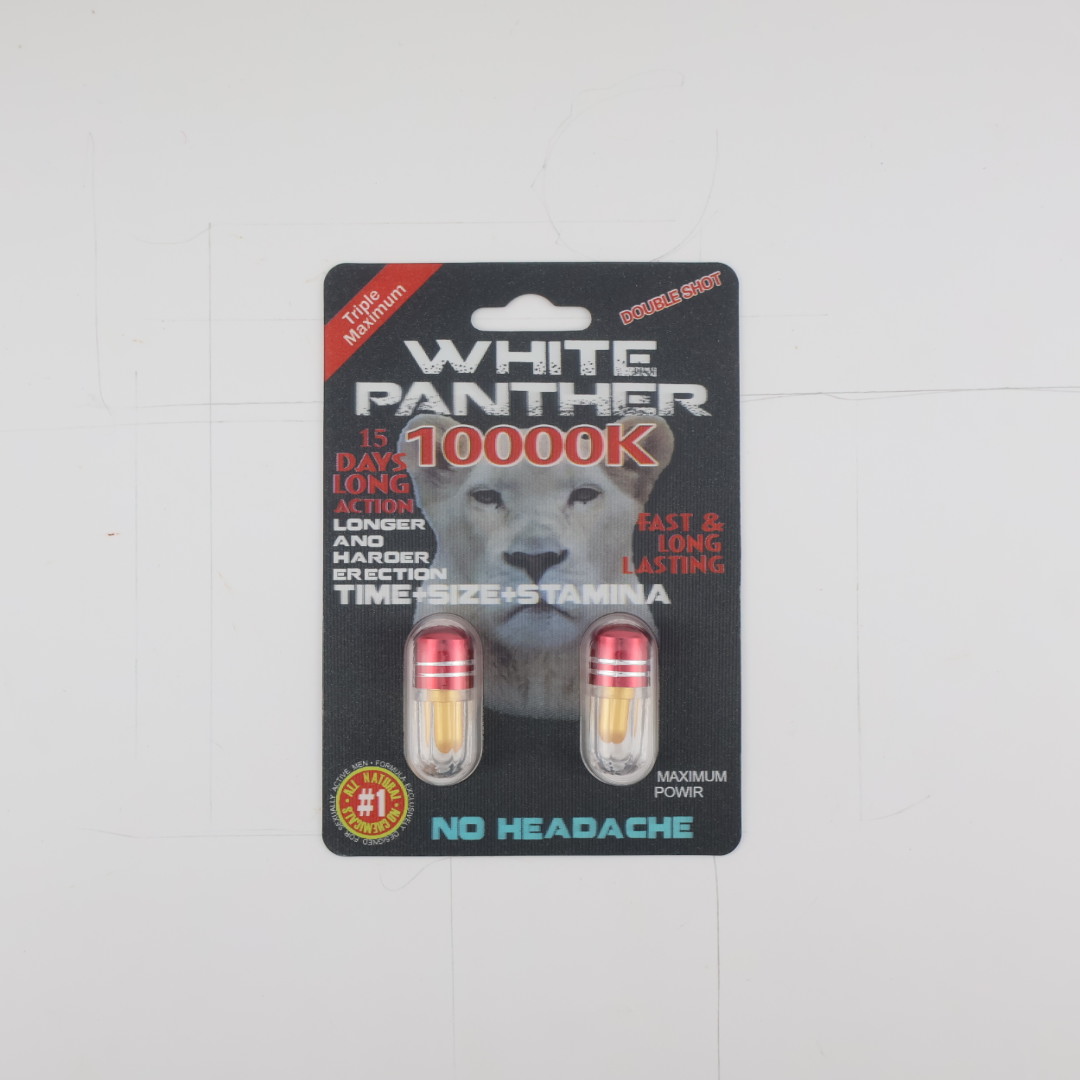 White Panther 10000K (2 Capsules) — Buy online at GoldenClimax.co