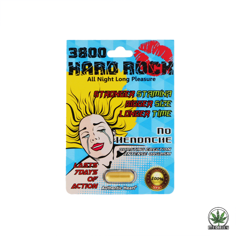 3800 Hard Rock Sexual Enhancement Pill (1 Capsule) — Buy online at GoldenClimax.co